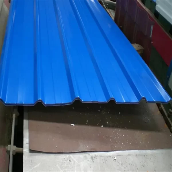 Jiangsu Manufacturers Direct Supply Color Coated Corrugated Iron Board Customizable Color Tile Option Available - Image 2