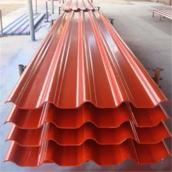 Jiangsu Manufacturers Direct Supply Color Coated Corrugated Iron Board Customizable Color Tile Option Available - Image 4